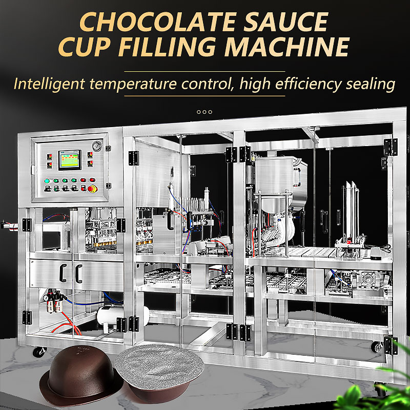 Yogurt Butter Honey Chocolate Tomato Paste Washing Hand Cup Sealing Filling Machine